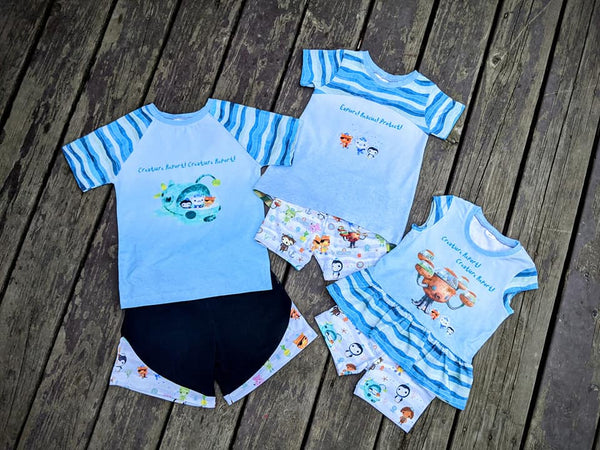 Fabric Octonauts ON VARIOUS BASES