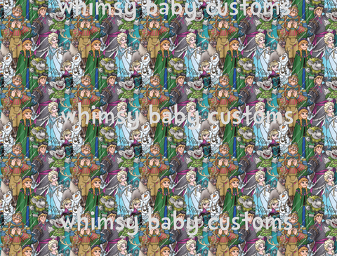Cold Sisters Fabric- Green