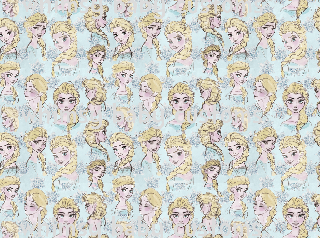 Fabric Cold Sisters Sketchy Blond