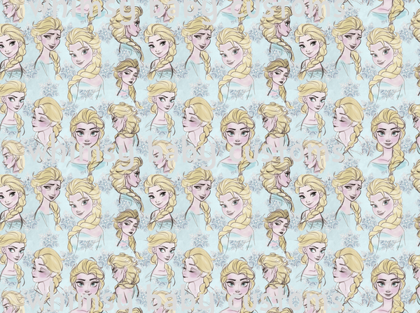 Fabric Cold Sisters Sketchy Blond