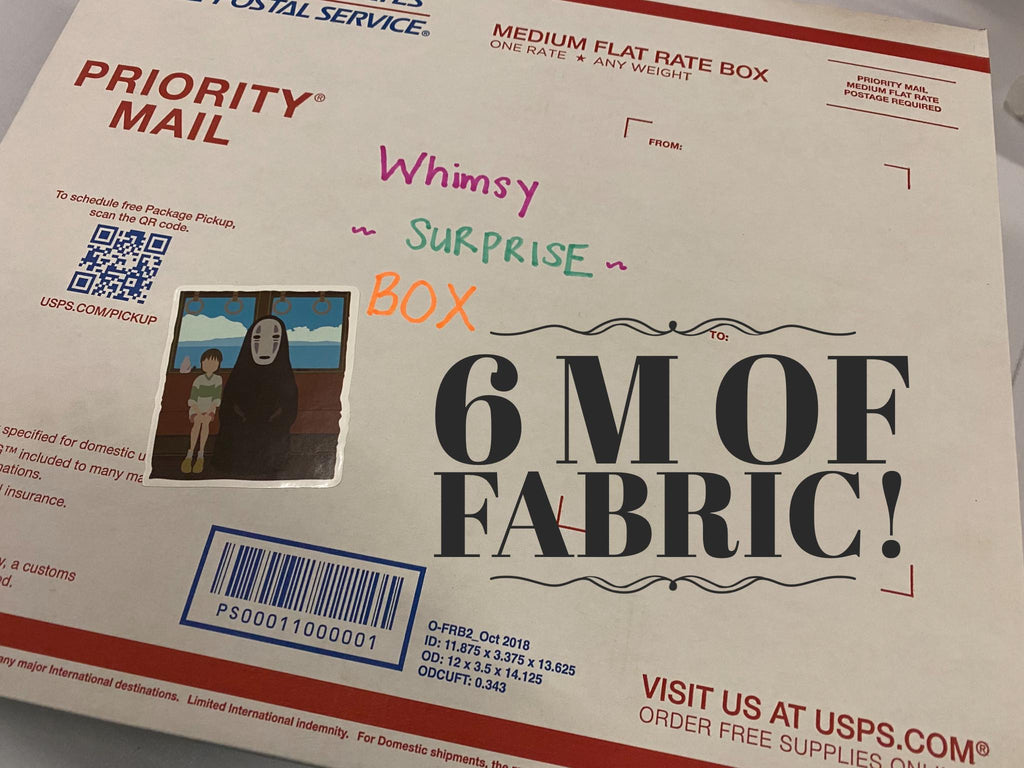 Whimsy 6 m SURPRISE Fabric Box SALE