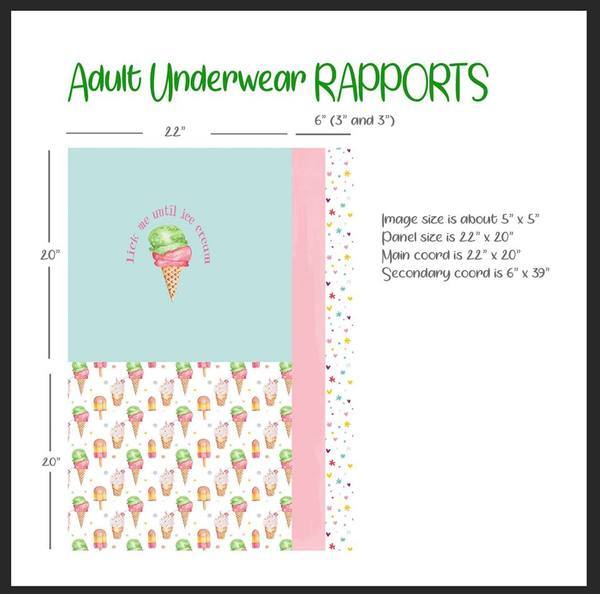 AU002 Adult Underwear Rapport HP Green
