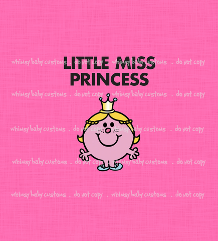 717 Little M Princess Child Panel