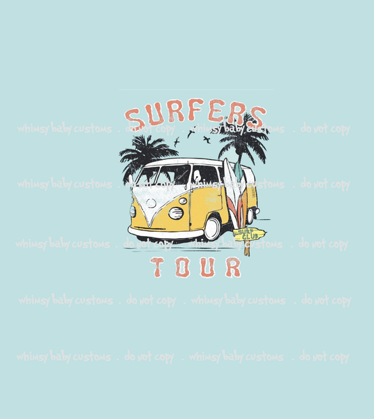 614 Surfer's Tour VW Bus Child Panel