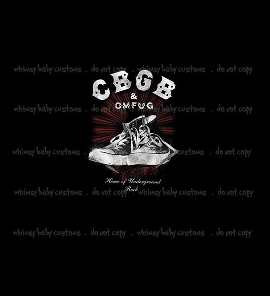397 CBGB Converse Child Panel