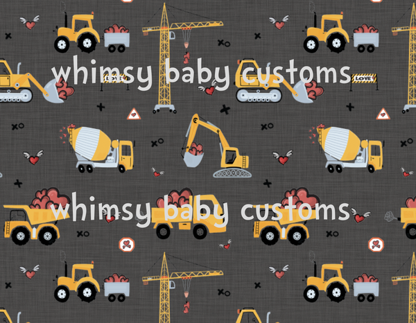 December 2022 Flash Valentine's Preorder - Rapport Construction Trucks (WITH HEARTS)